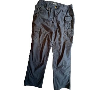 5.11 Tactical Cargo Pants Womens 6 Regular Dark Navy Ripstop Utility Work Pants